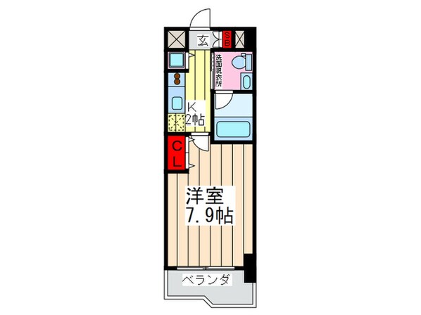 アーデン堺筋本町の物件間取画像